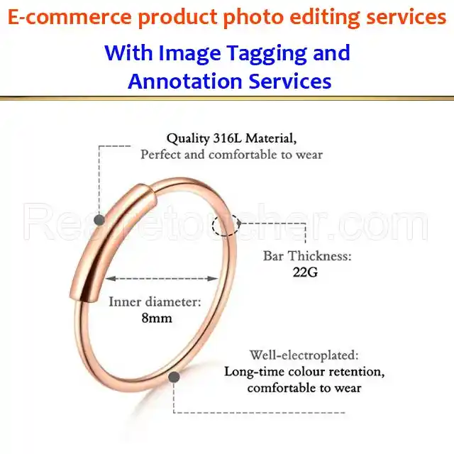 E com Jewelry photo editing E-com Jewelry photo editing